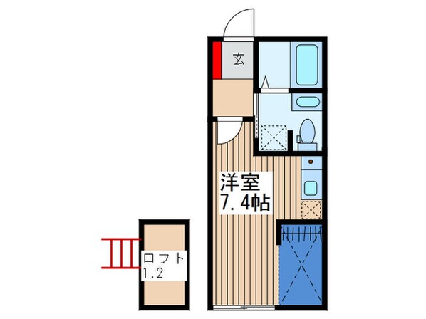 マトリカリアの物件間取画像